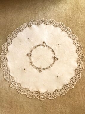 Vintage Lace Edged Doily